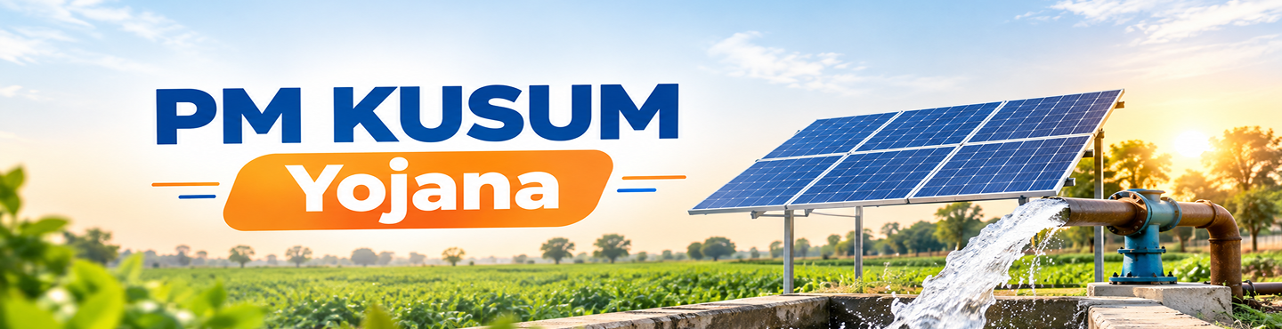PM-KUSUM solar irrigation pump subsidy scheme for Indian farmers